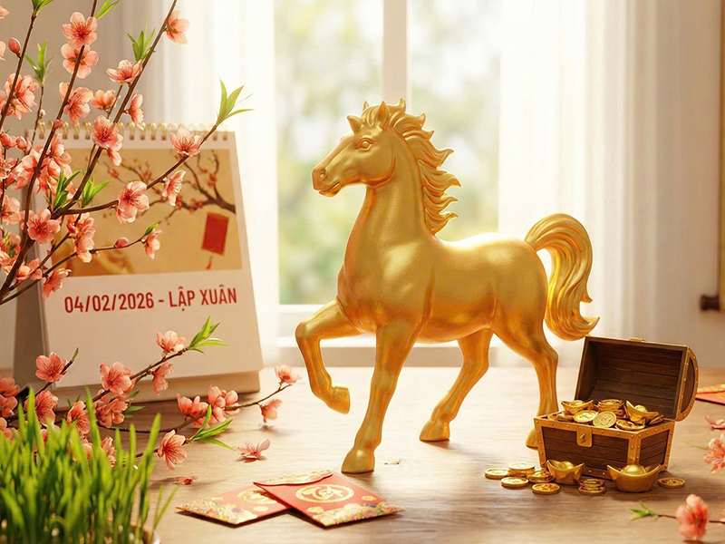 LẬP XUÂN 2026: GIỜ VÀNG KÍCH TÀI LỘC – ĐÓN VẬN BÍNH NGỌ